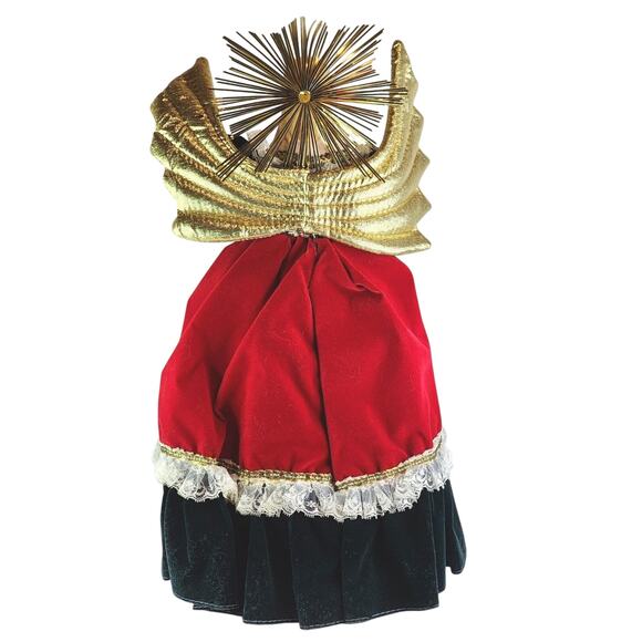 Porcelain Angel tree top Doll Brinns vintage 1993 Authentic Collectible Edition - Picture 4 of 14